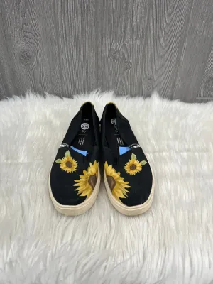 Shoes Flats By Toms In Black, Size: 6.5 toms