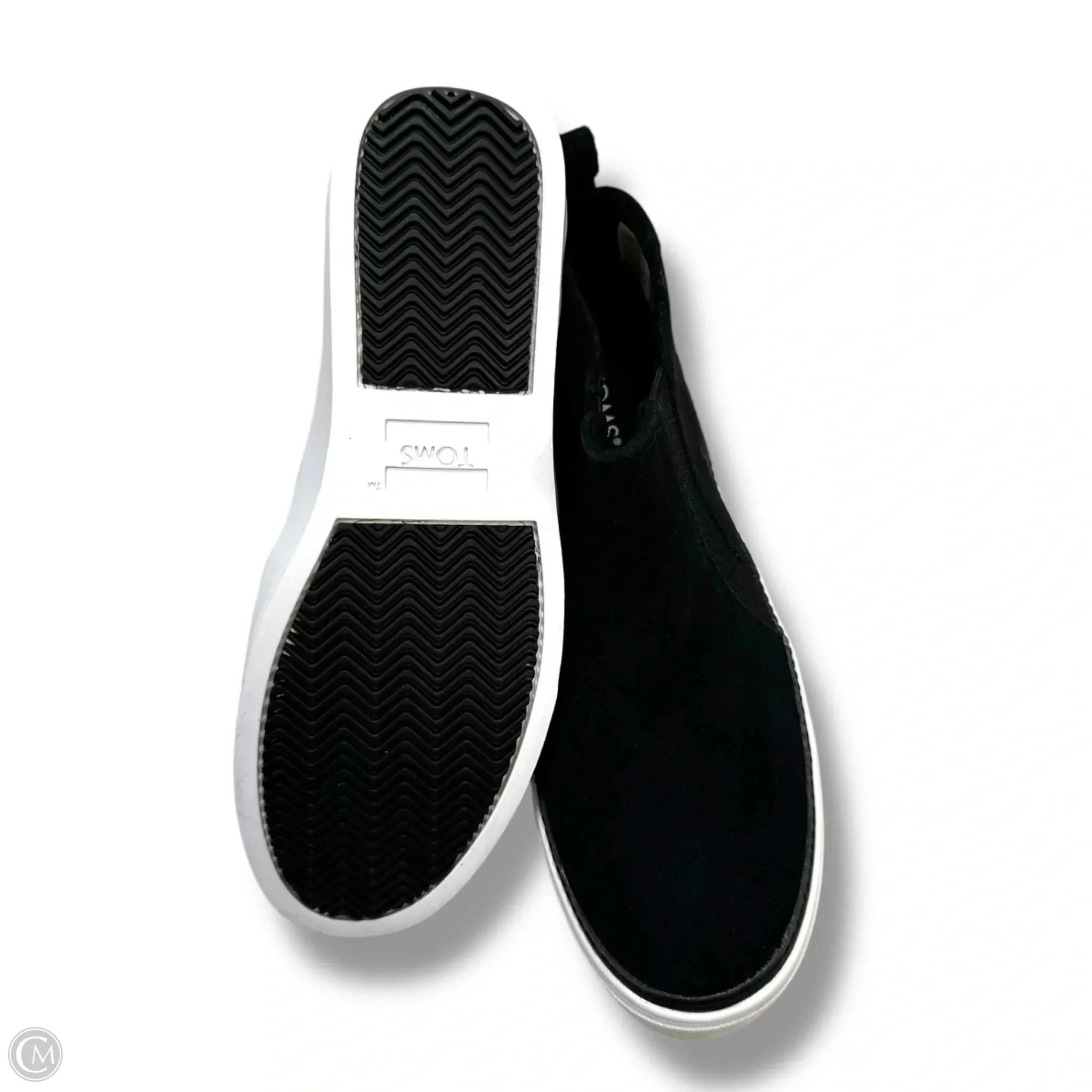 Shoes Flats By Toms In Black, Size: 7 toms