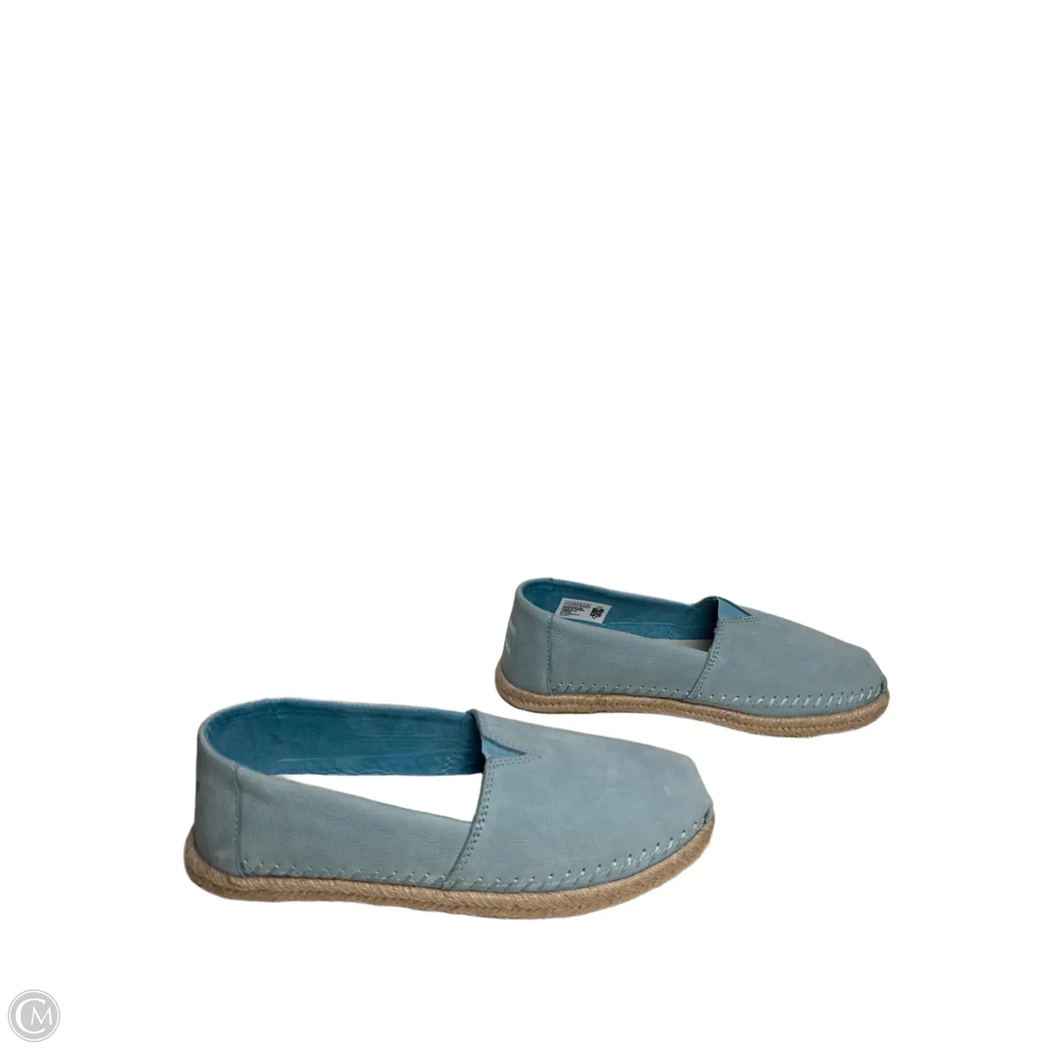 Shoes Flats By Toms In Blue, Size: 7.5