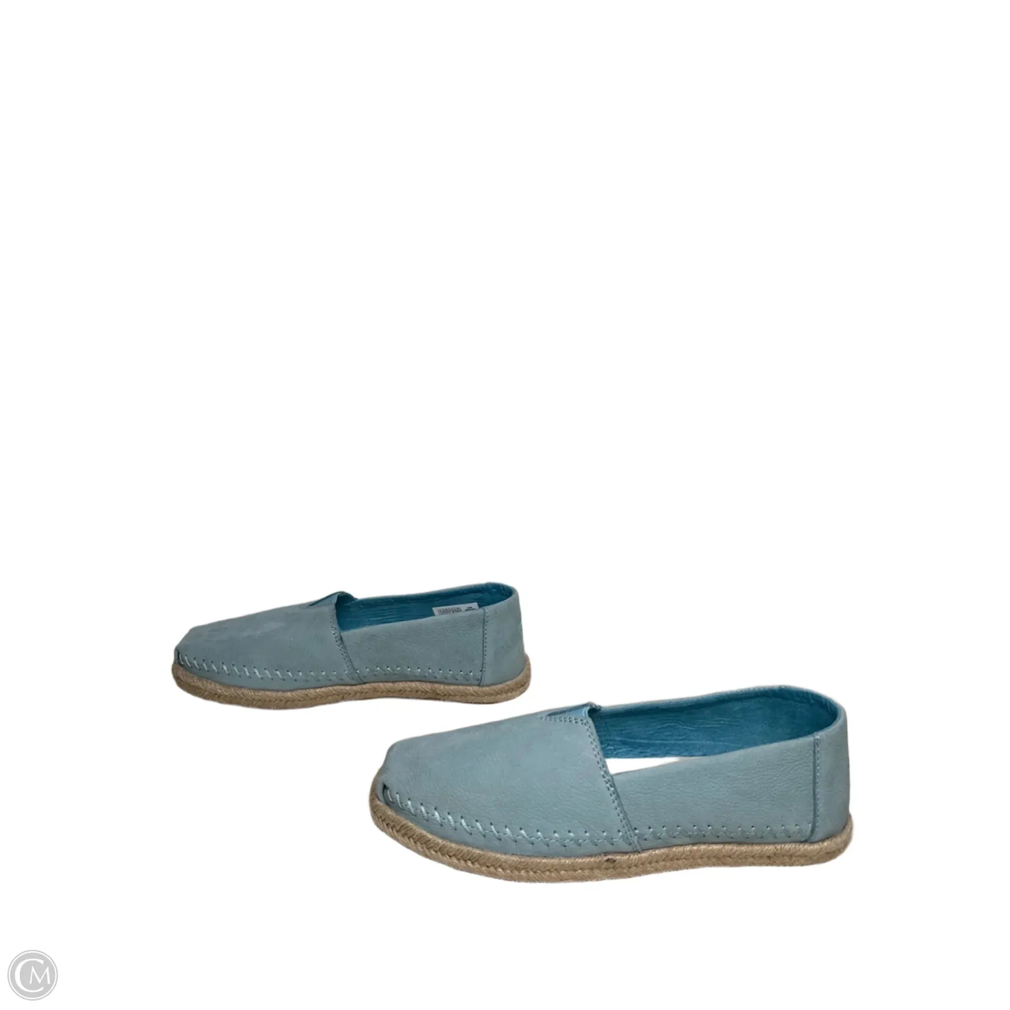 Shoes Flats By Toms In Blue, Size: 7.5
