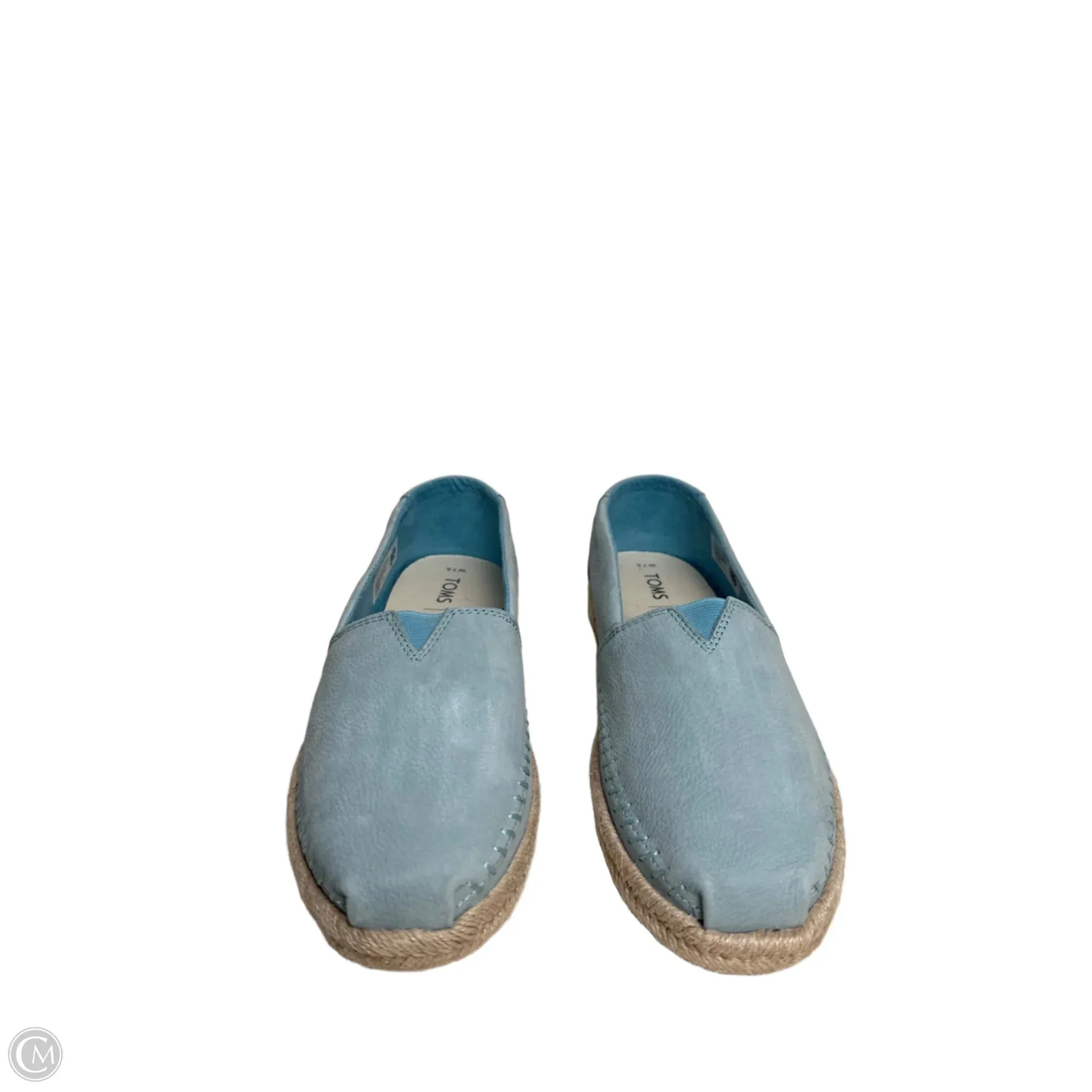 Shoes Flats By Toms In Blue, Size: 7.5