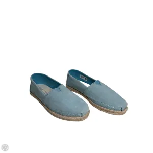 Shoes Flats By Toms In Blue, Size: 7.5