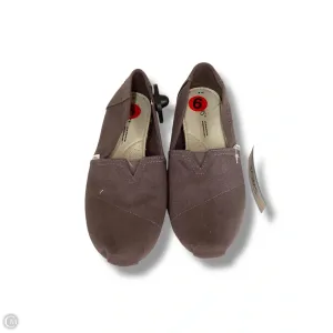 Shoes Flats By Toms In Brown, Size: 6 toms