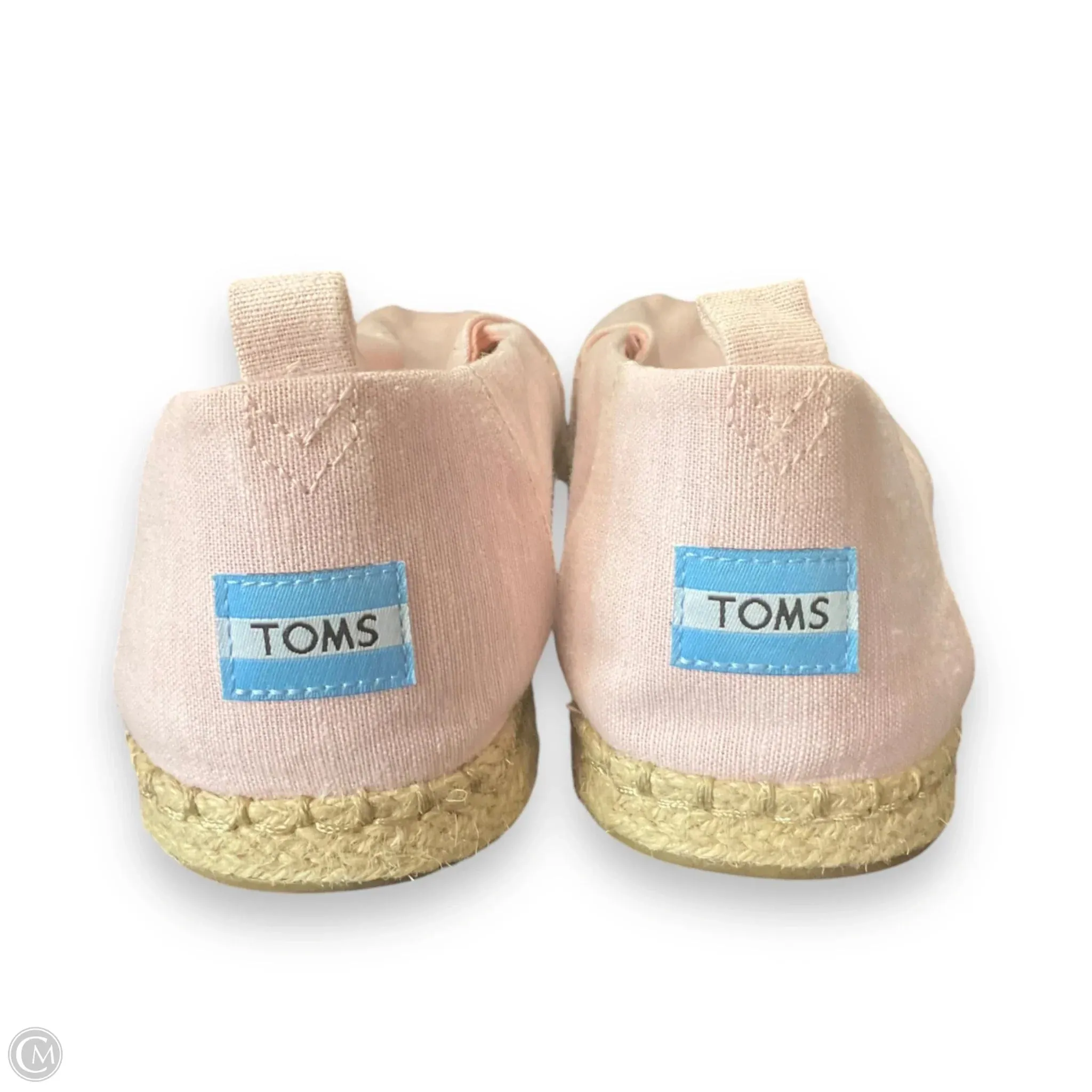 Shoes Flats By Toms In Pink, Size: 12 toms