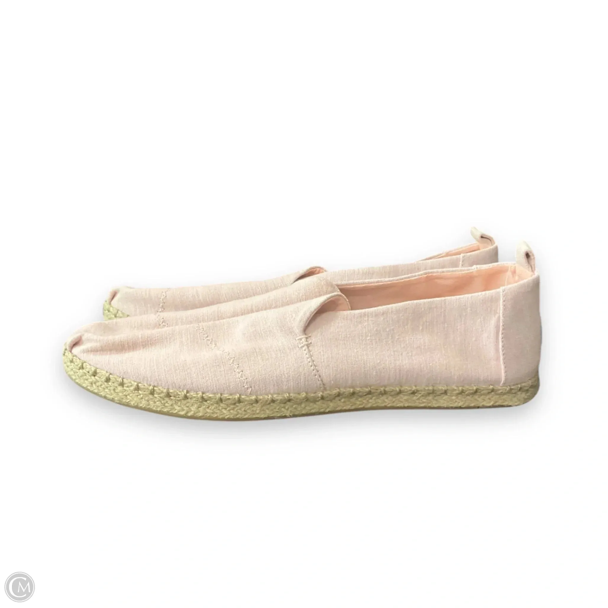 Shoes Flats By Toms In Pink, Size: 12 toms