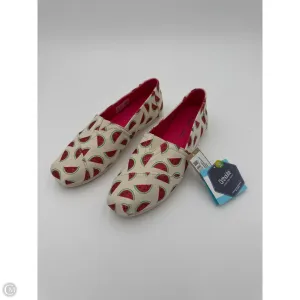 Shoes Flats By Toms In Pink, Size: 9 toms
