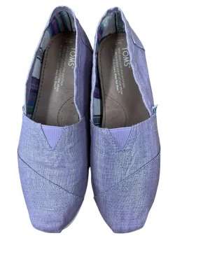 Shoes Flats By Toms In Purple, Size: 7 toms