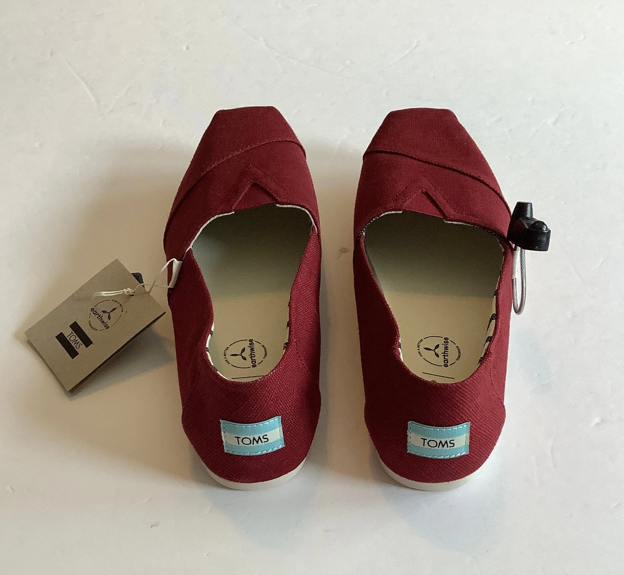 Shoes Flats By Toms In Red, Size: 10 toms