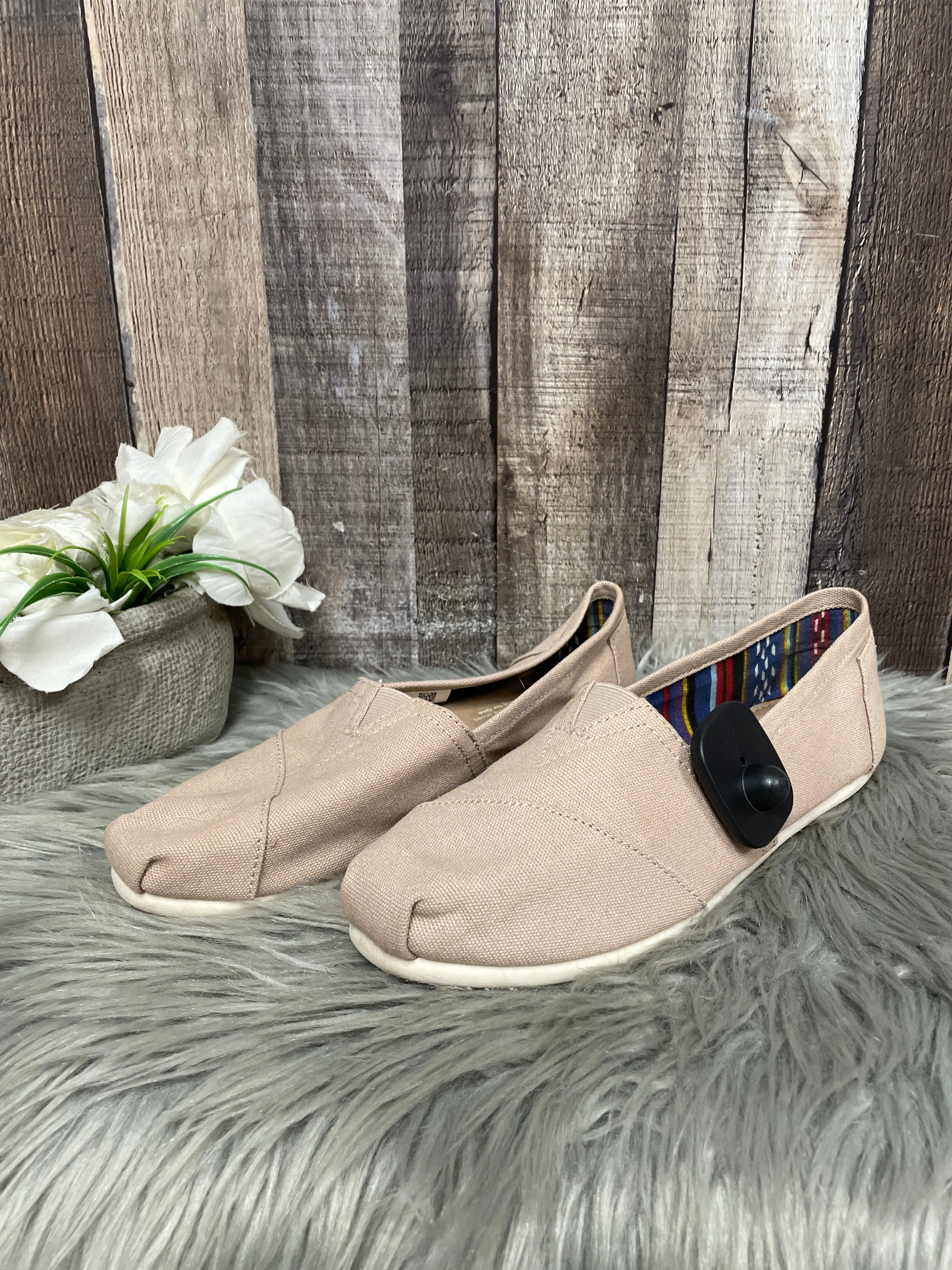 Shoes Flats By Toms In Tan, Size: 8.5 toms
