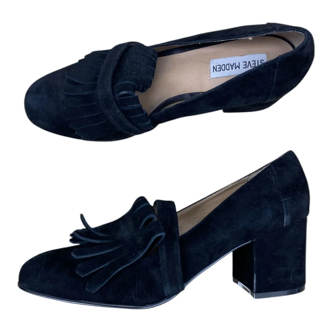 Shoes Heels Block By Steve Madden In Black, Size: 10 steve madden