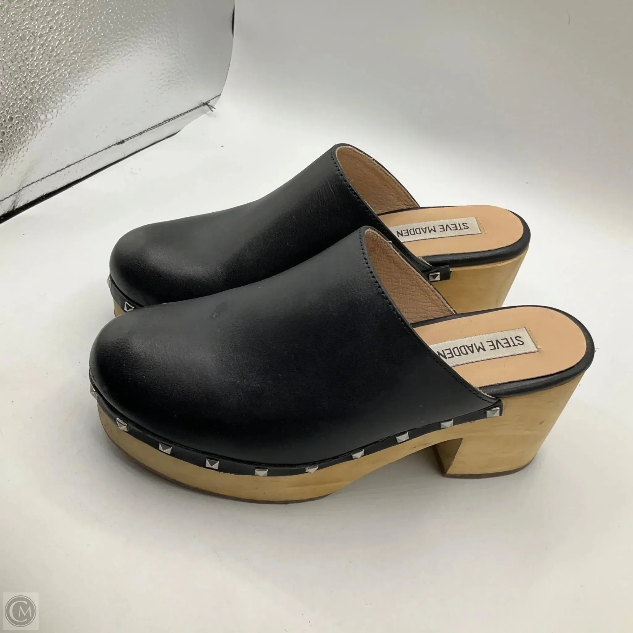 Shoes Heels Block By Steve Madden In Black, Size: 6.5 steve madden