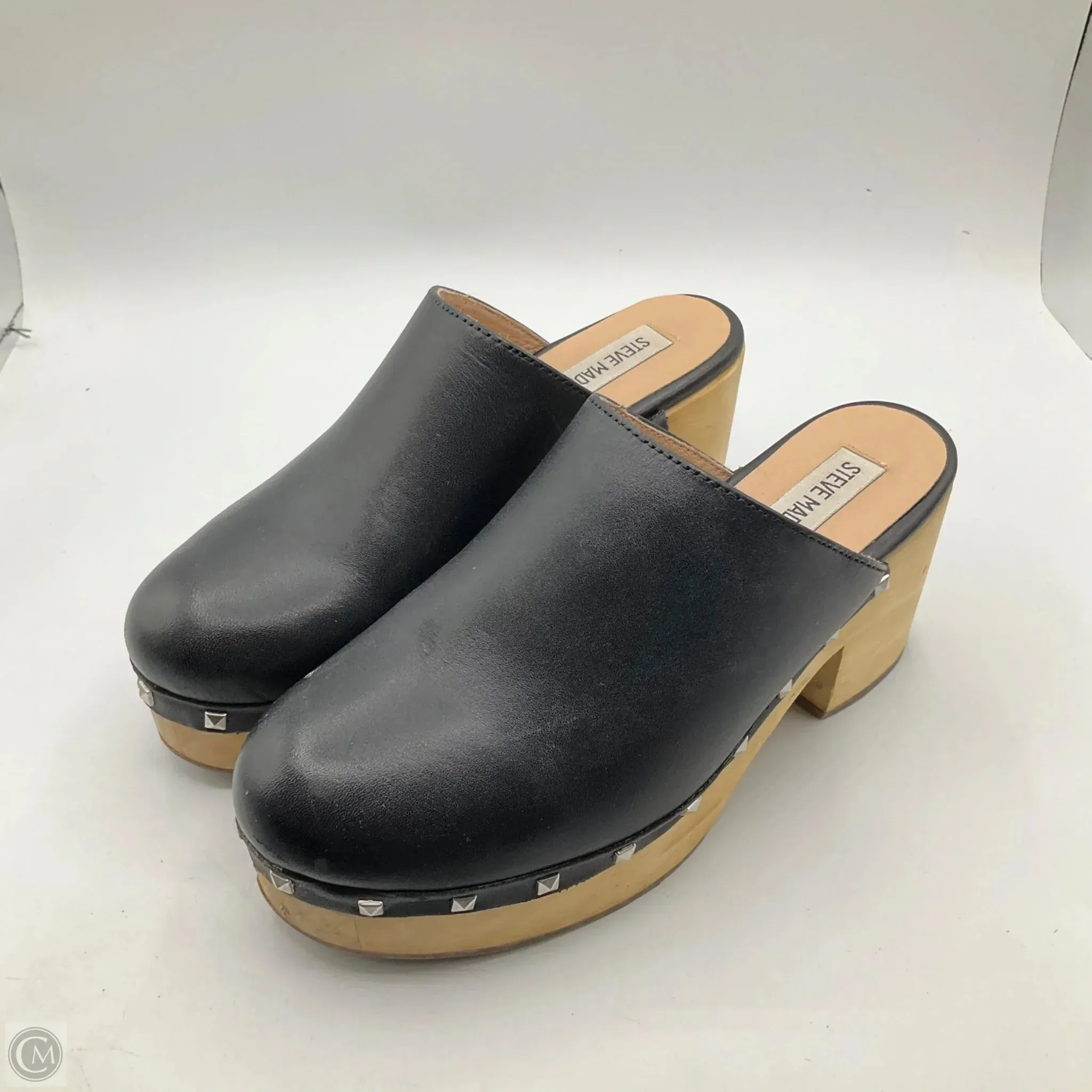Shoes Heels Block By Steve Madden In Black, Size: 6.5 steve madden