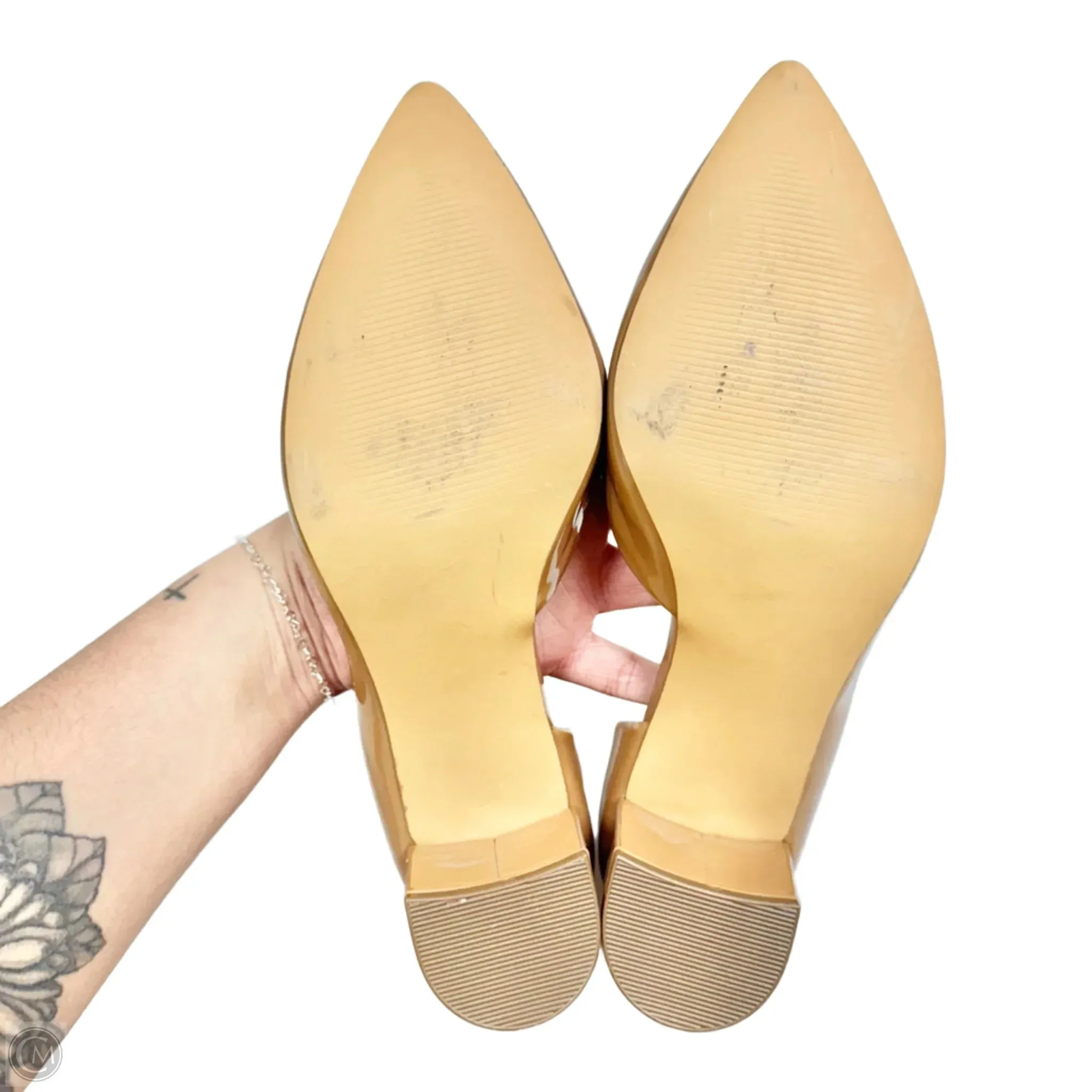 Shoes Heels Block By Steve Madden In Brown, Size: 8.5 steve madden