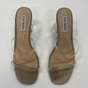 Shoes Heels Block By Steve Madden In Tan, Size: 7.5 steve madden