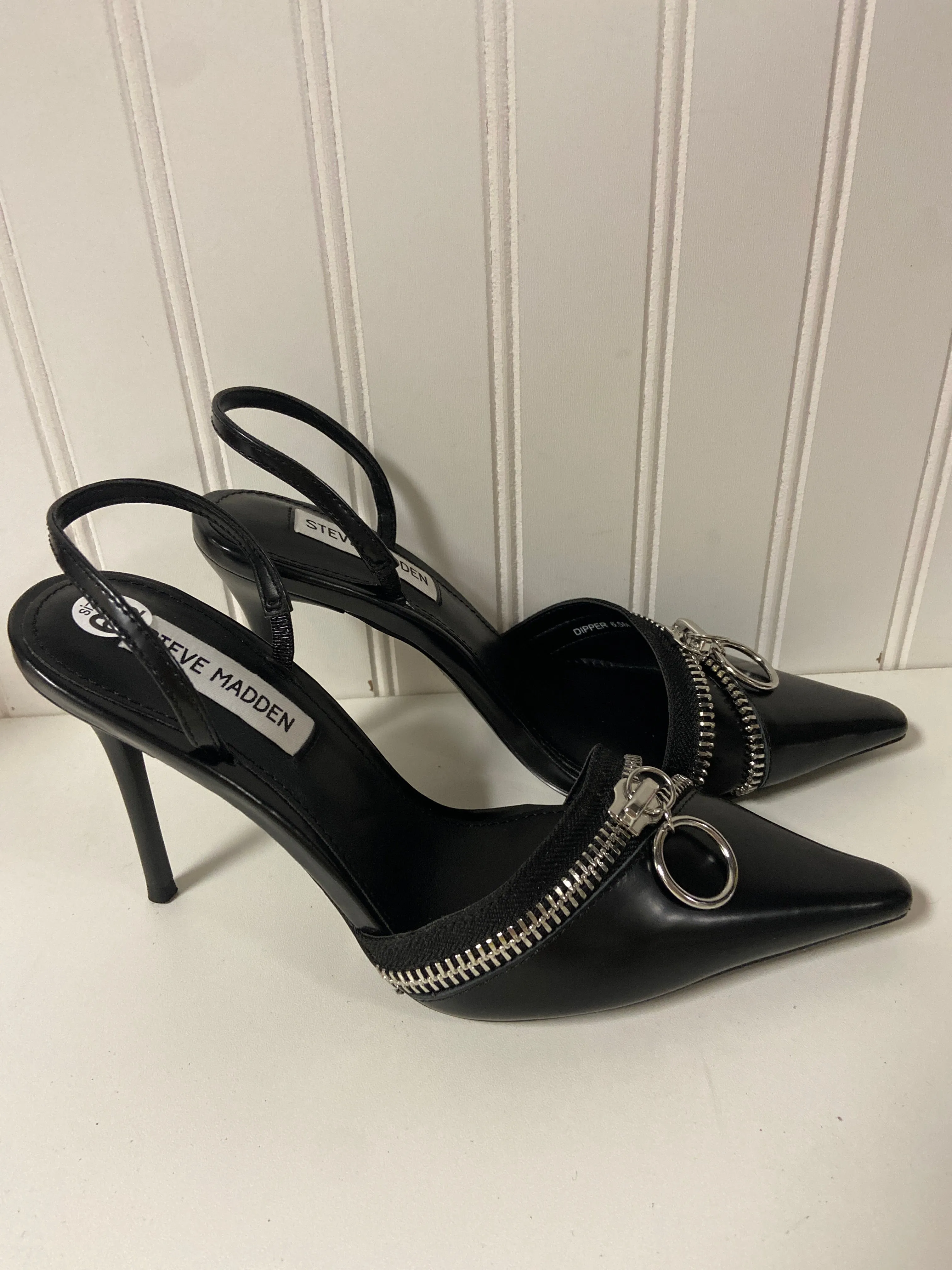 Shoes Heels Kitten By Steve Madden In Black, Size: 6.5 steve madden