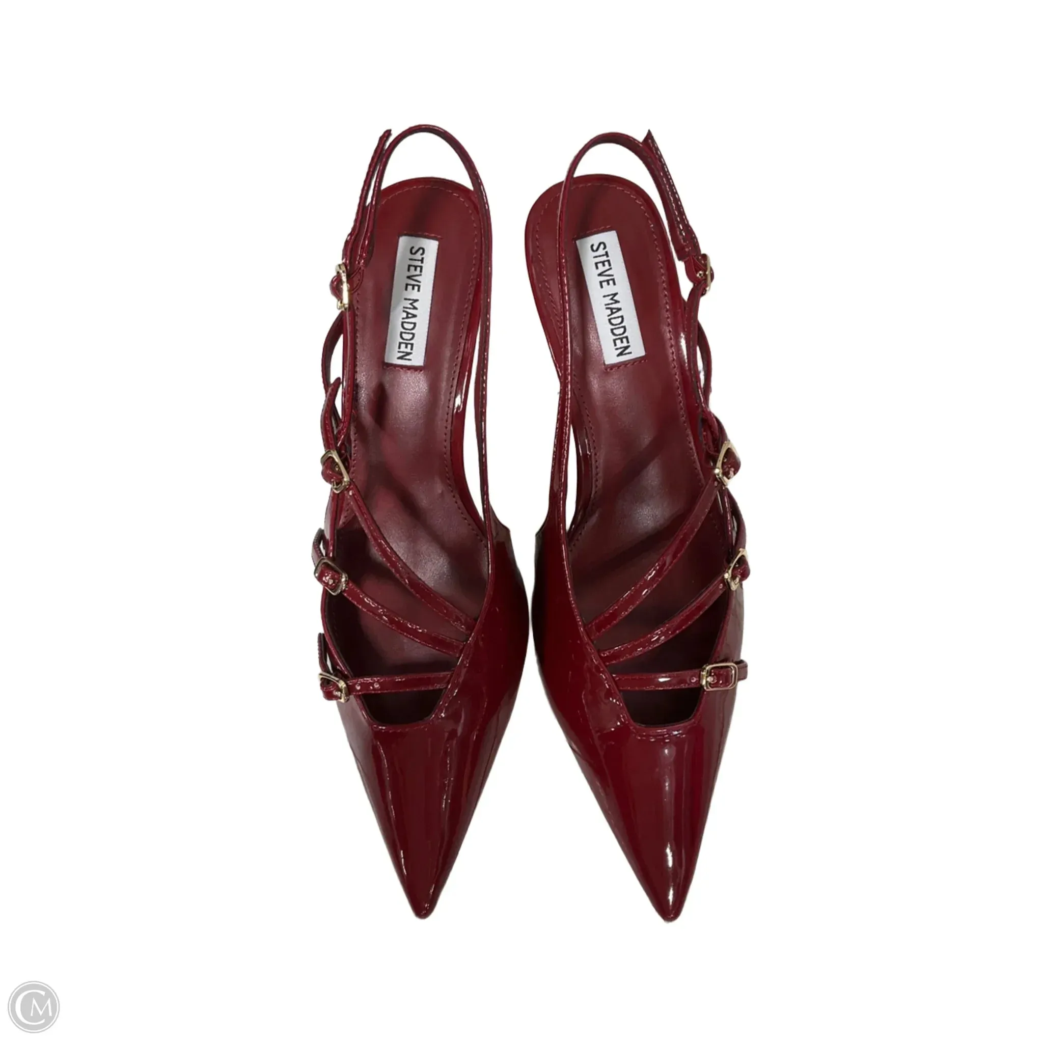 Shoes Heels Kitten By Steve Madden In Red, Size: 9.5 steve madden