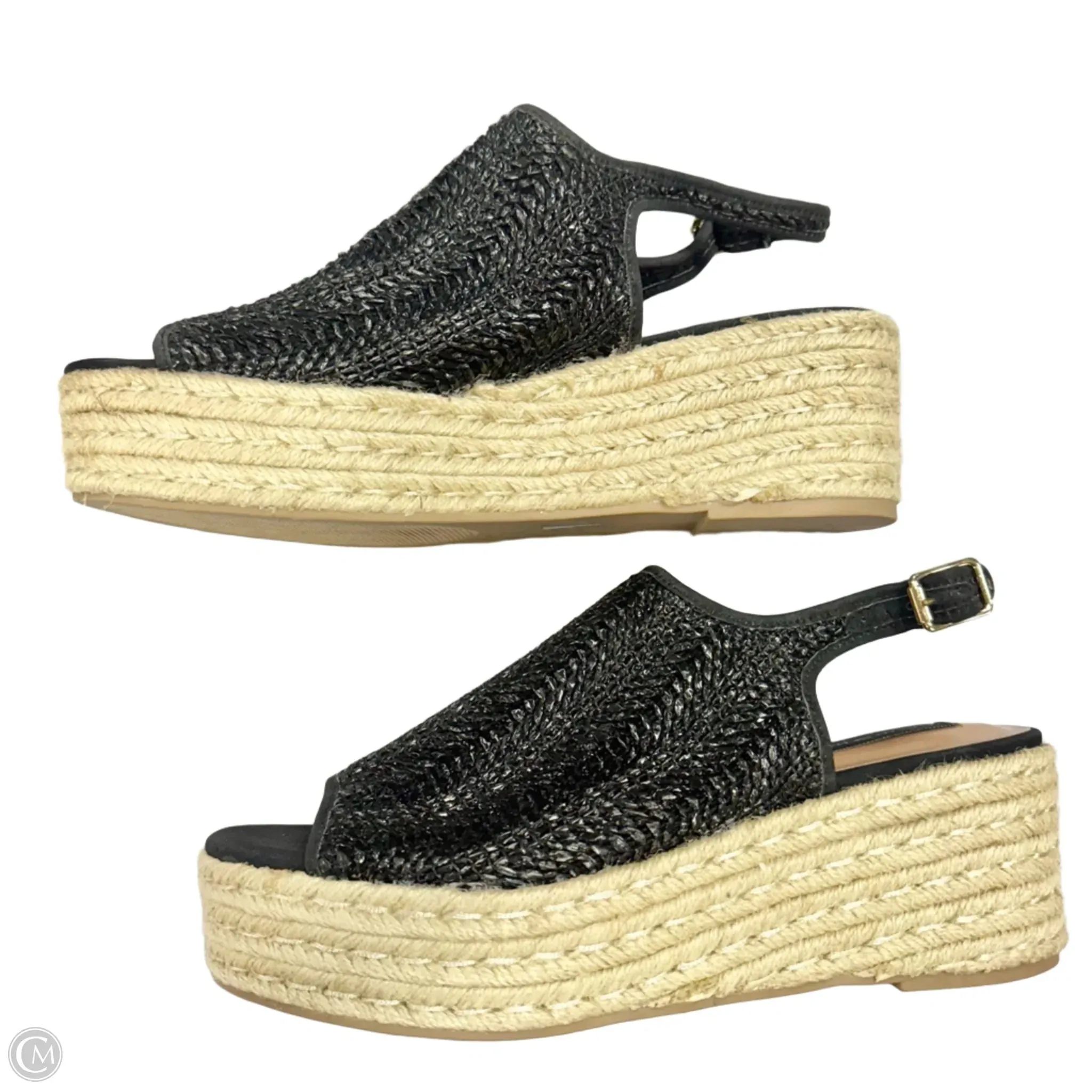 Shoes Heels Platform By Steve Madden In Black, Size: 11 steve madden