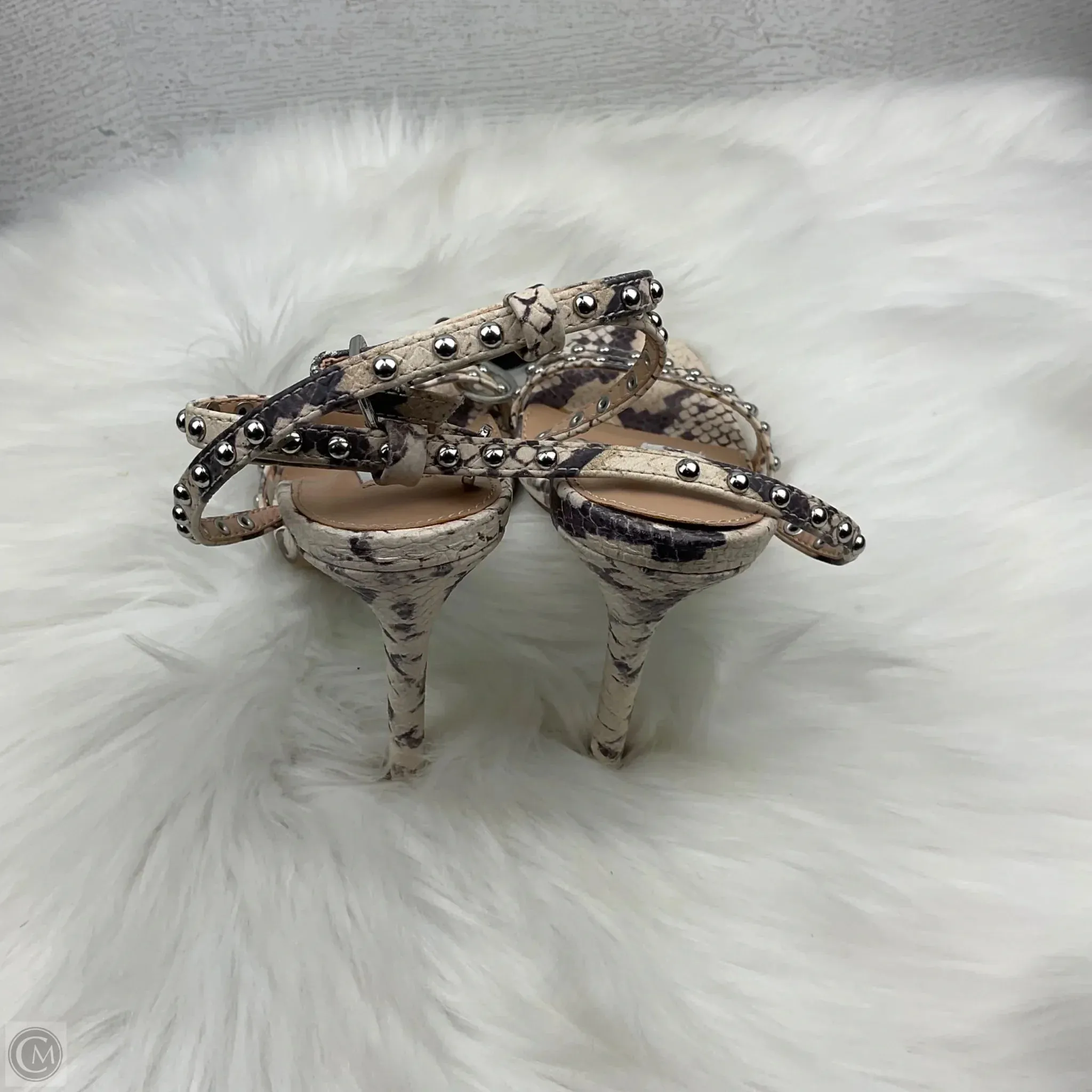 Shoes Heels Stiletto By Steve Madden In Snakeskin Print, Size: 7 steve madden