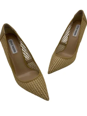 Shoes Heels Stiletto By Steve Madden In Tan, Size: 10 steve madden