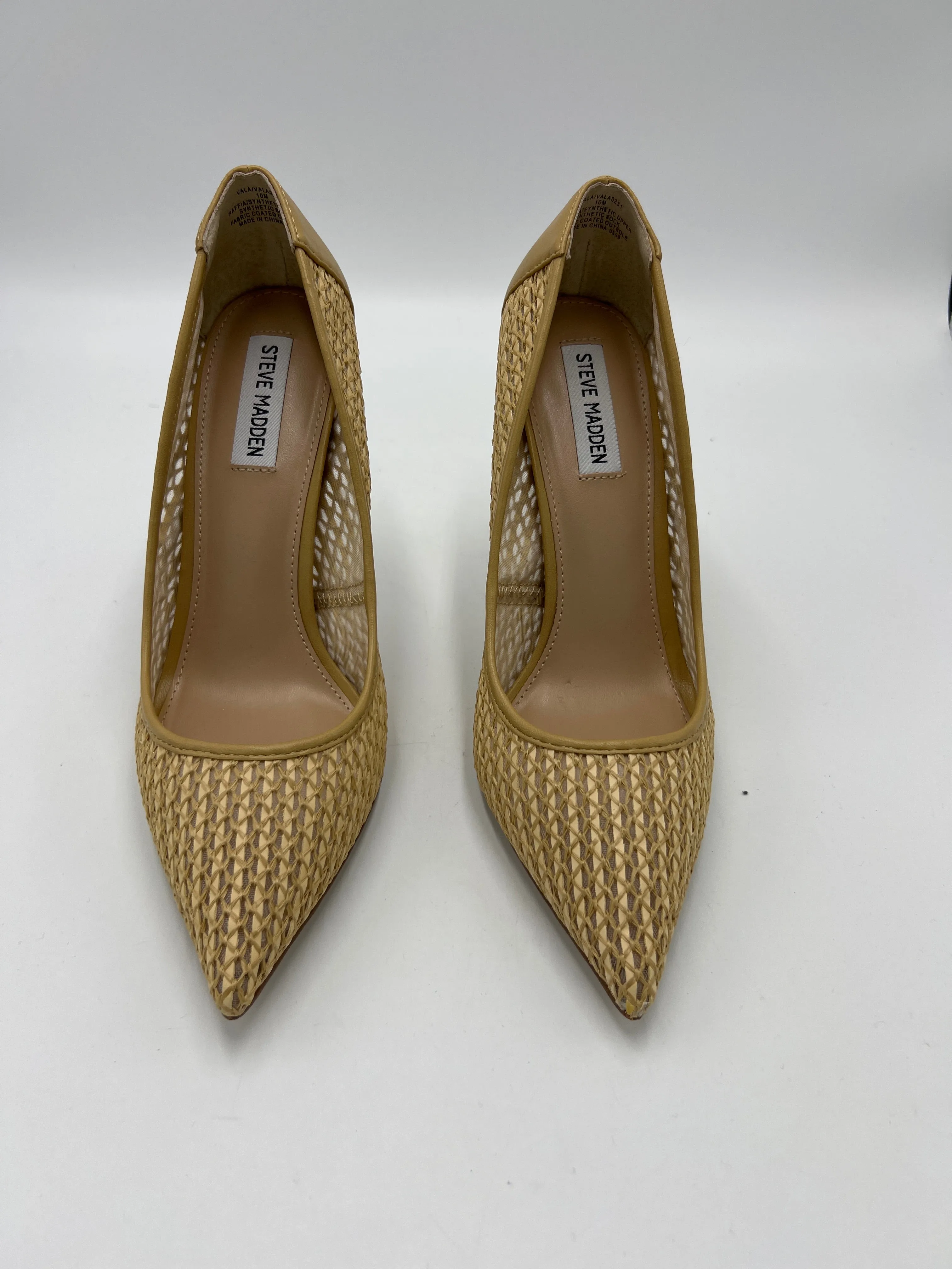 Shoes Heels Stiletto By Steve Madden In Tan, Size: 10 steve madden