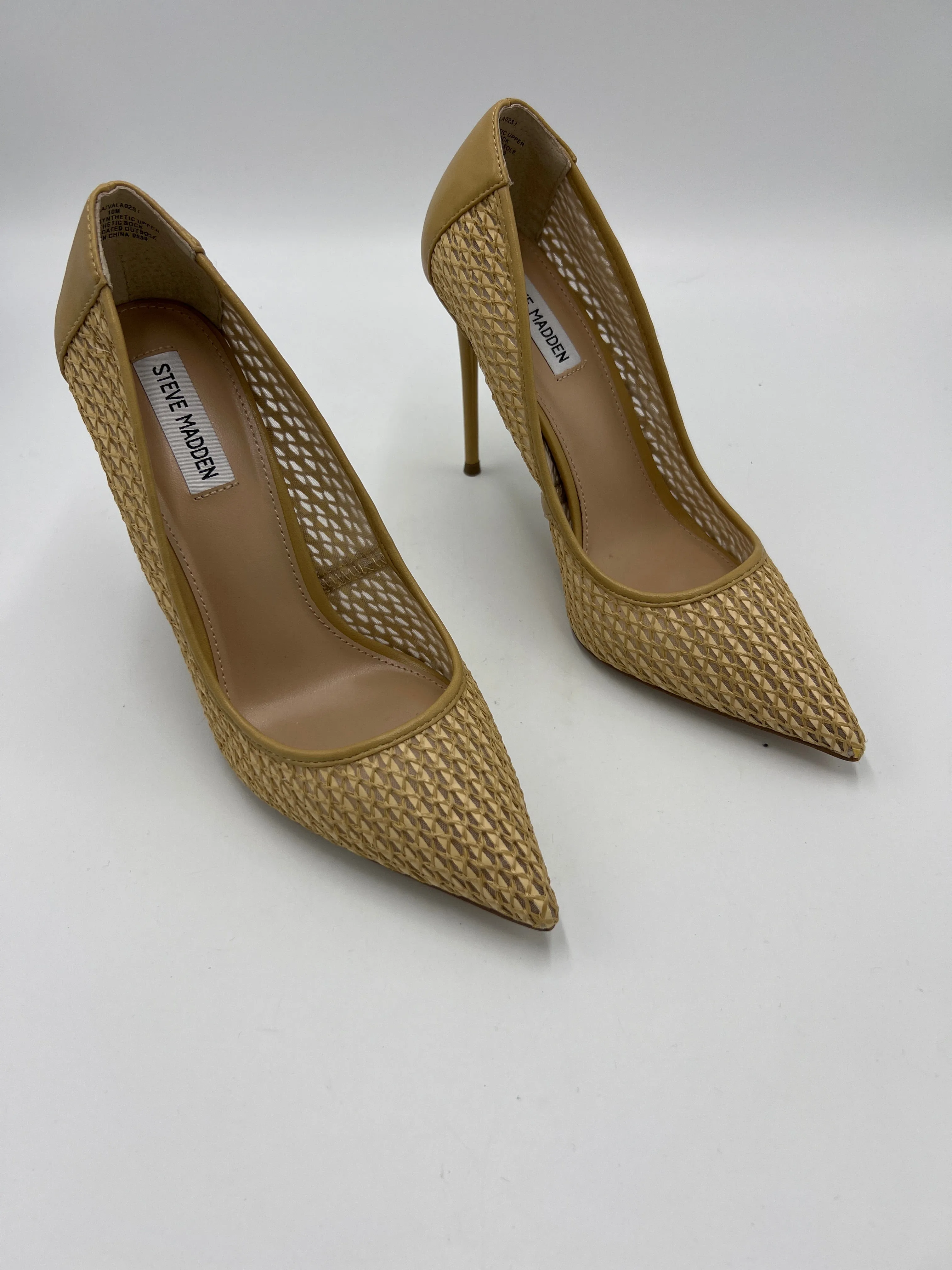 Shoes Heels Stiletto By Steve Madden In Tan, Size: 10 steve madden