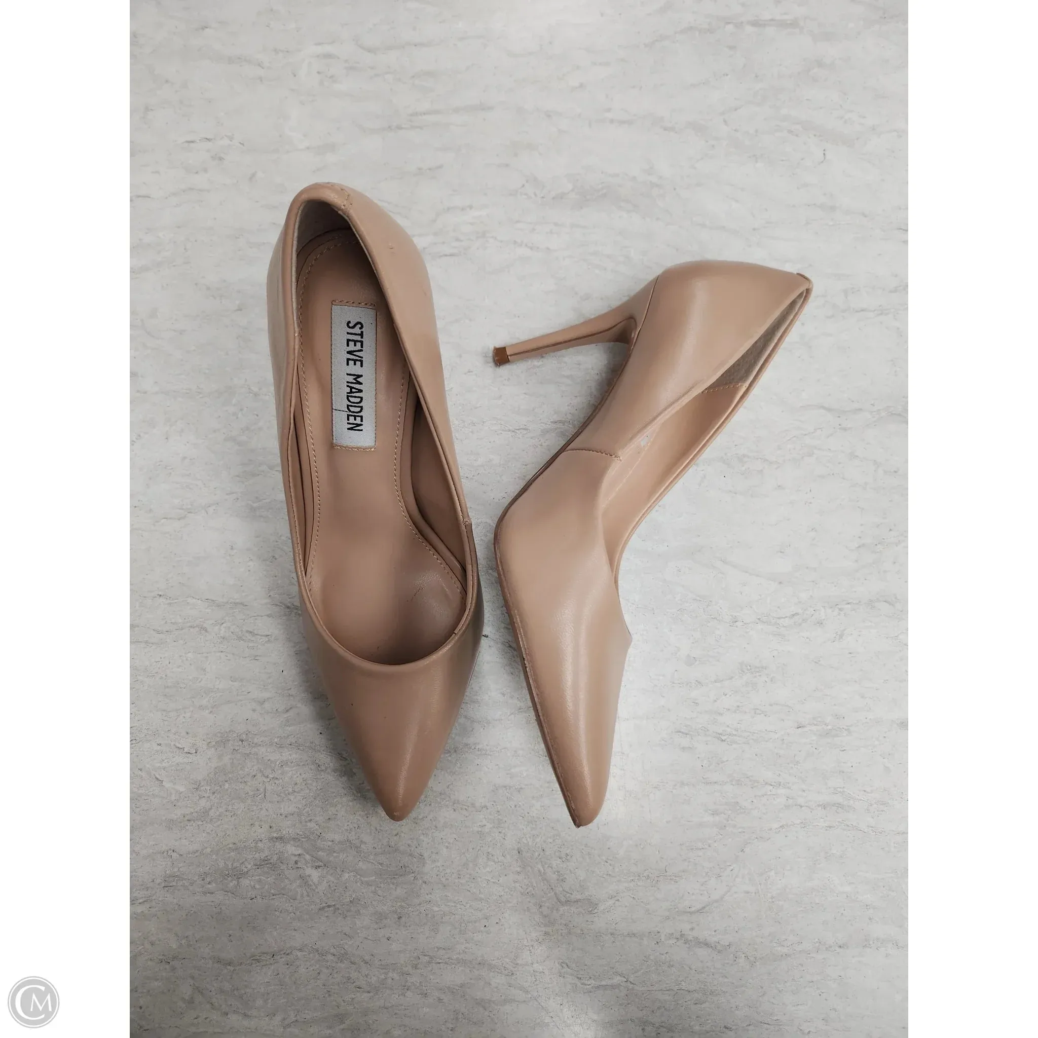 Shoes Heels Stiletto By Steve Madden In Tan, Size: 5 steve madden