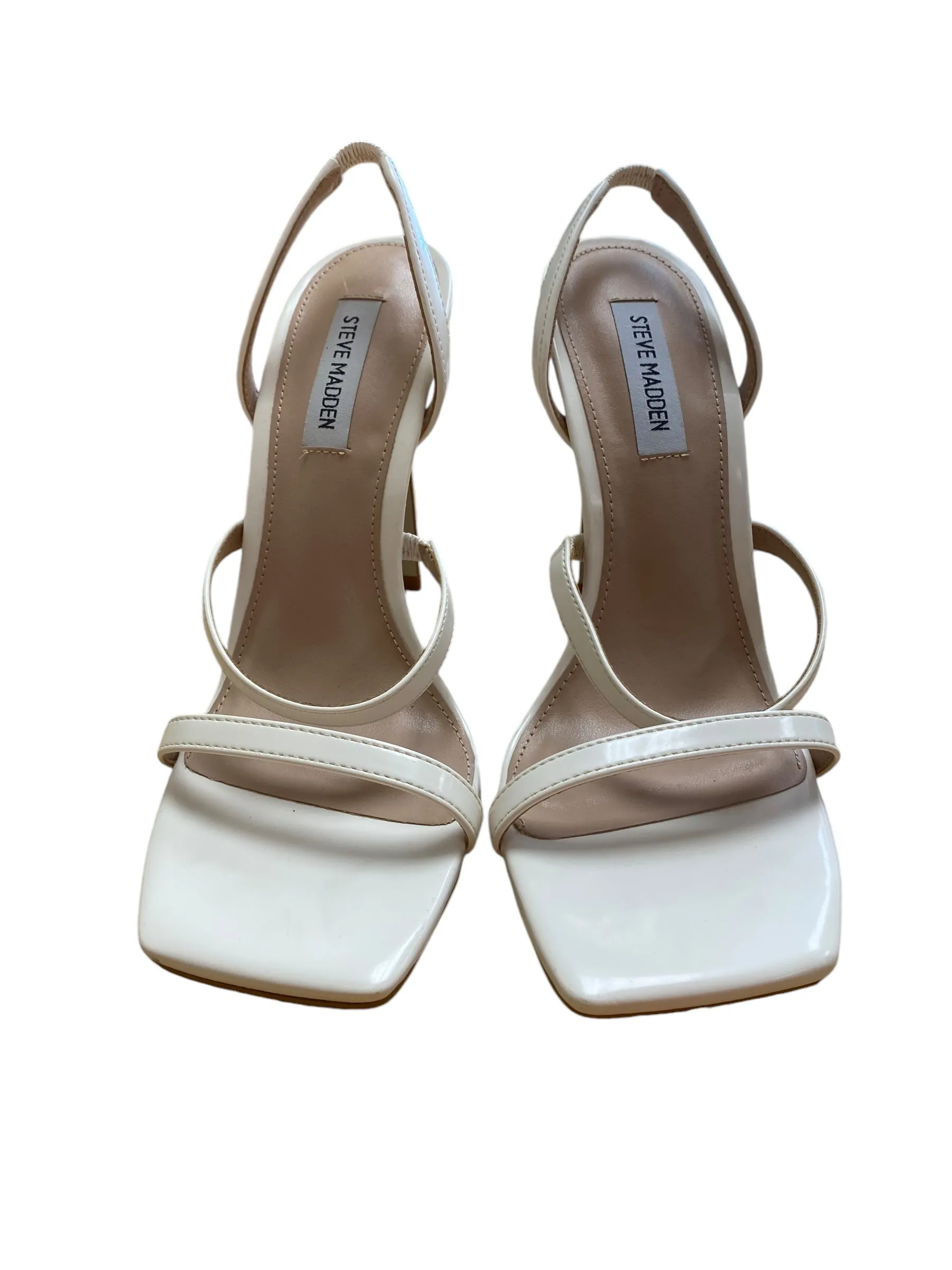 Shoes Heels Stiletto By Steve Madden In White, Size: 8.5 steve madden