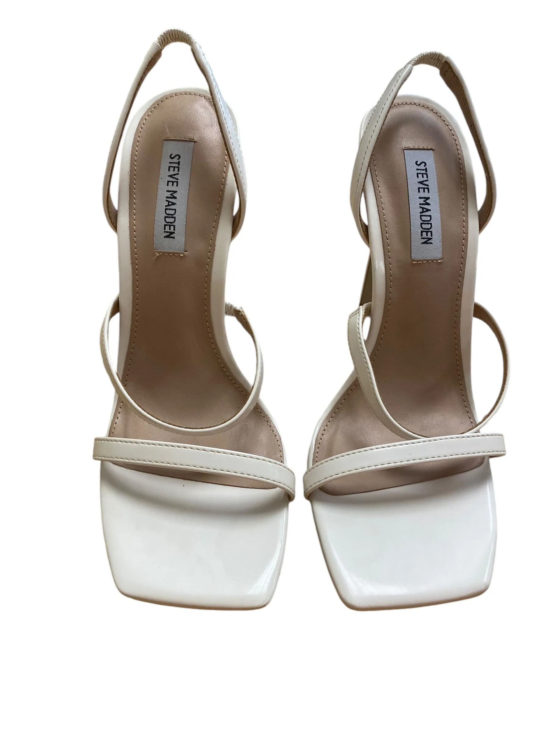 Shoes Heels Stiletto By Steve Madden In White, Size: 8.5 steve madden