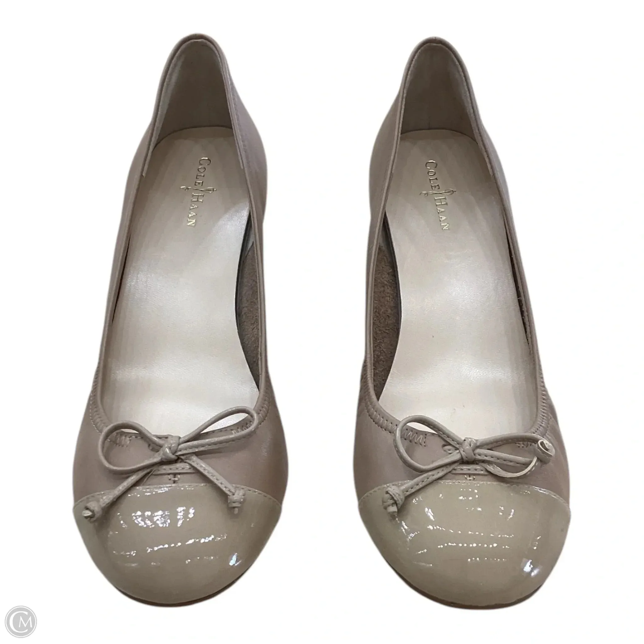Shoes Heels Wedge By Cole-haan In Tan, Size: 8 cole haan