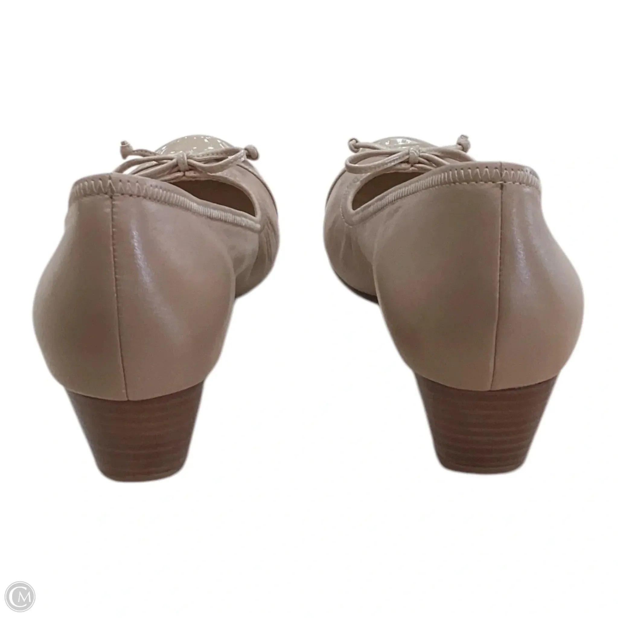 Shoes Heels Wedge By Cole-haan In Tan, Size: 8 cole haan