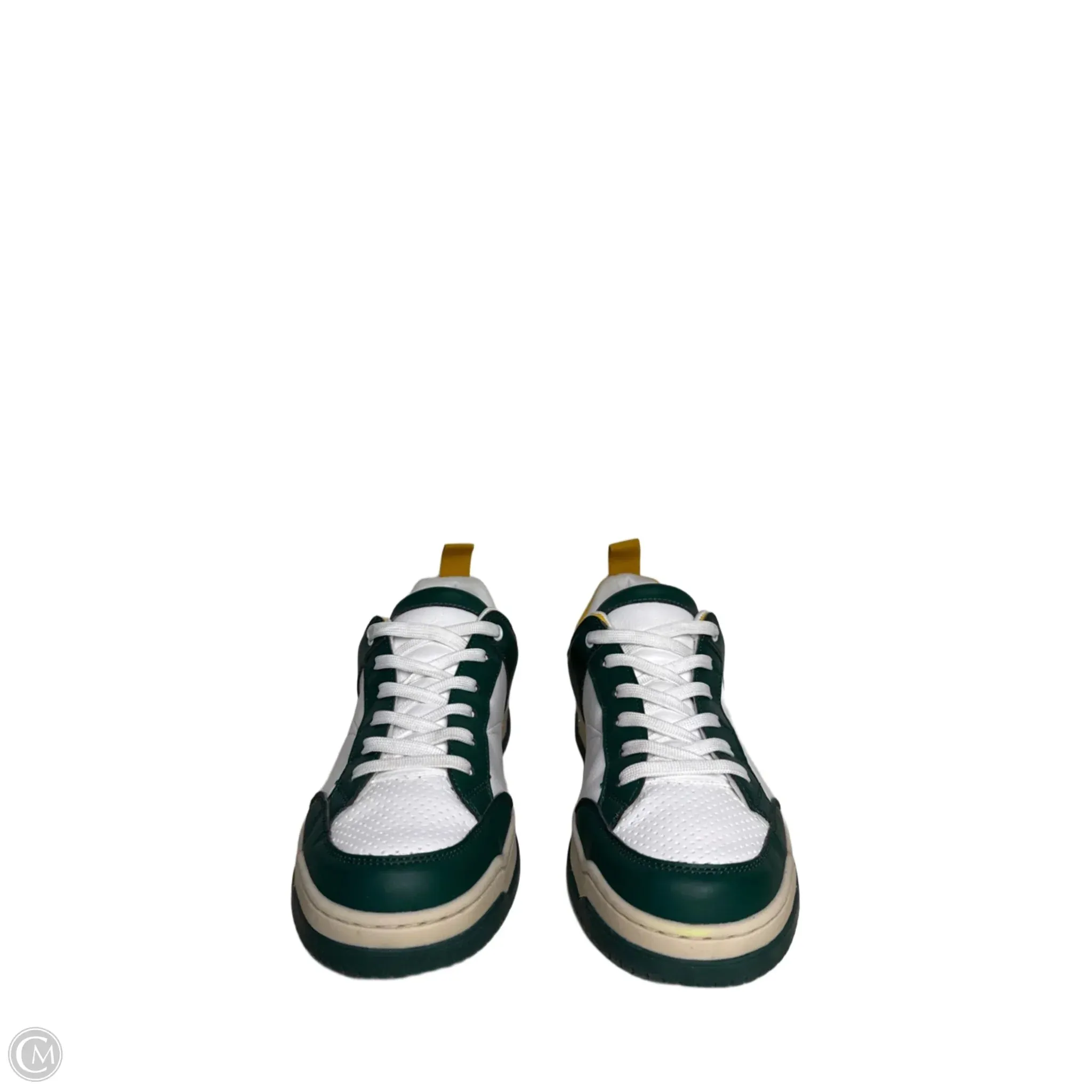 Shoes Sneakers By Steve Madden In Green & White, Size: 9 steve madden