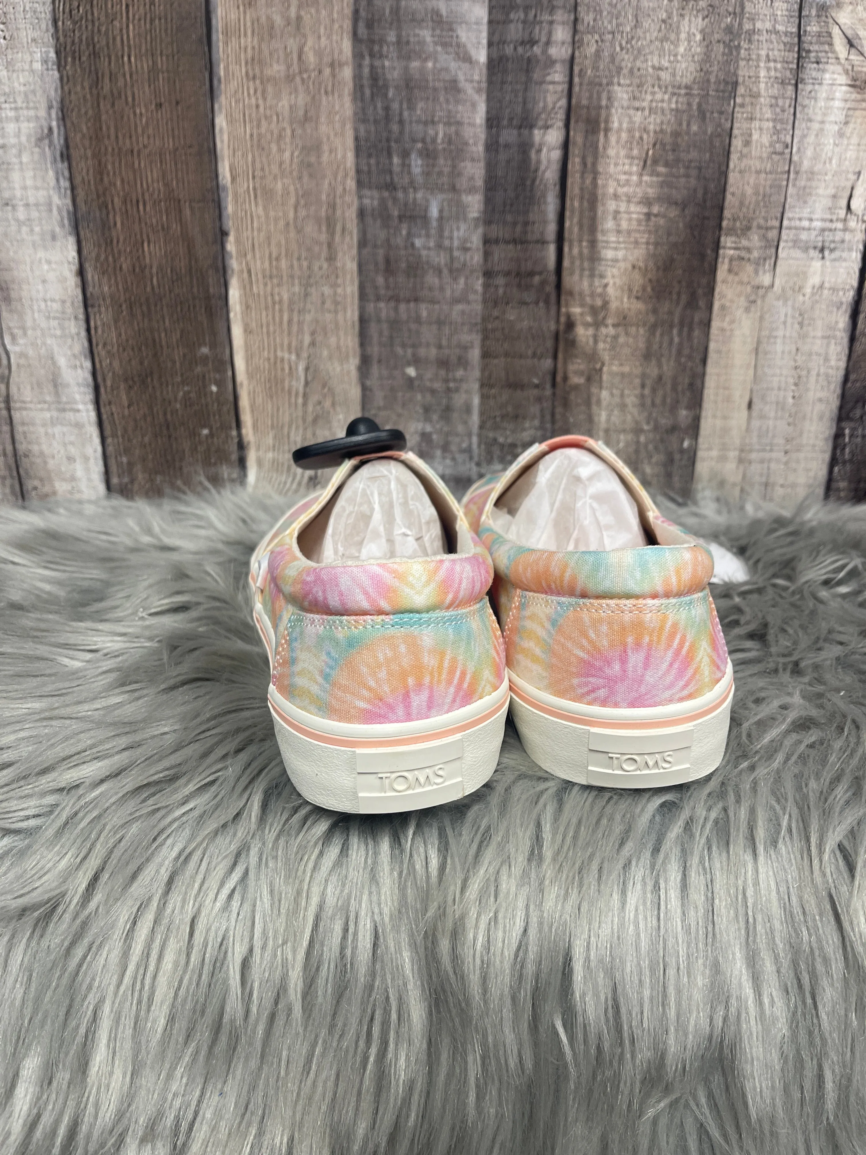 Shoes Sneakers By Toms In Tie Dye Print, Size: 9 toms