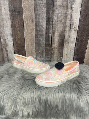 Shoes Sneakers By Toms In Tie Dye Print, Size: 9 toms