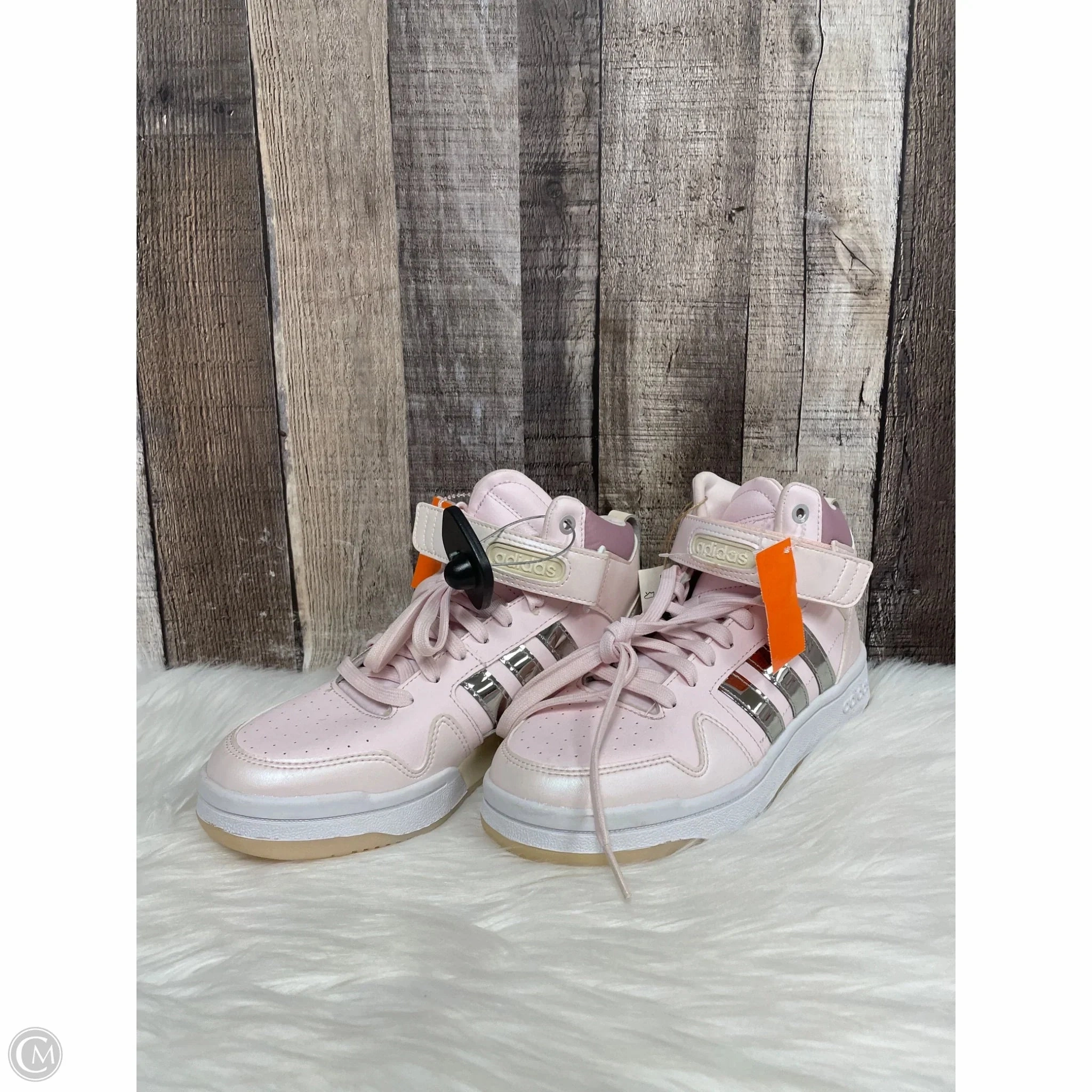 Shoes Athletic By Adidas In Pink, Size: 7