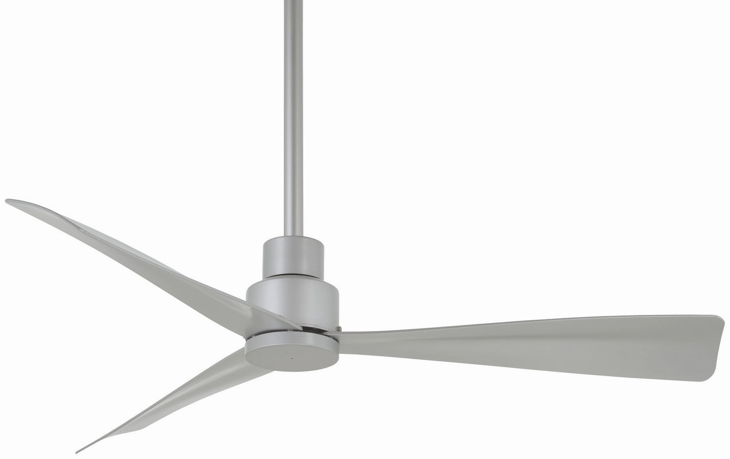 Simple 44" 44"Ceiling Fan Silver modern electric fans for minimalist decor