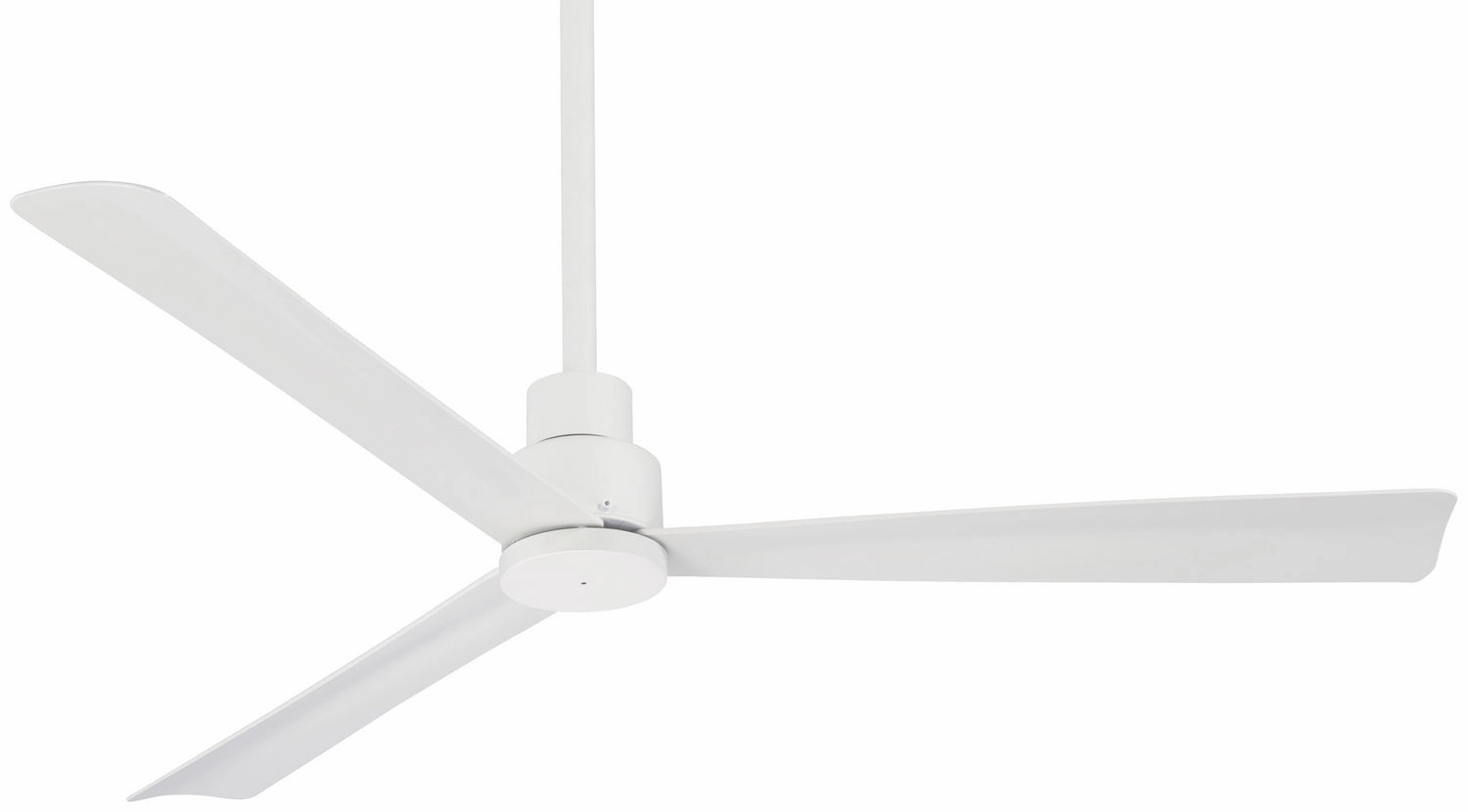 Simple 52"Ceiling Fan Flat White energy-efficient medium fans with remote