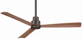 Simple 52"Ceiling Fan Oil Rubbed Bronze weatherproof fans for outdoor environments