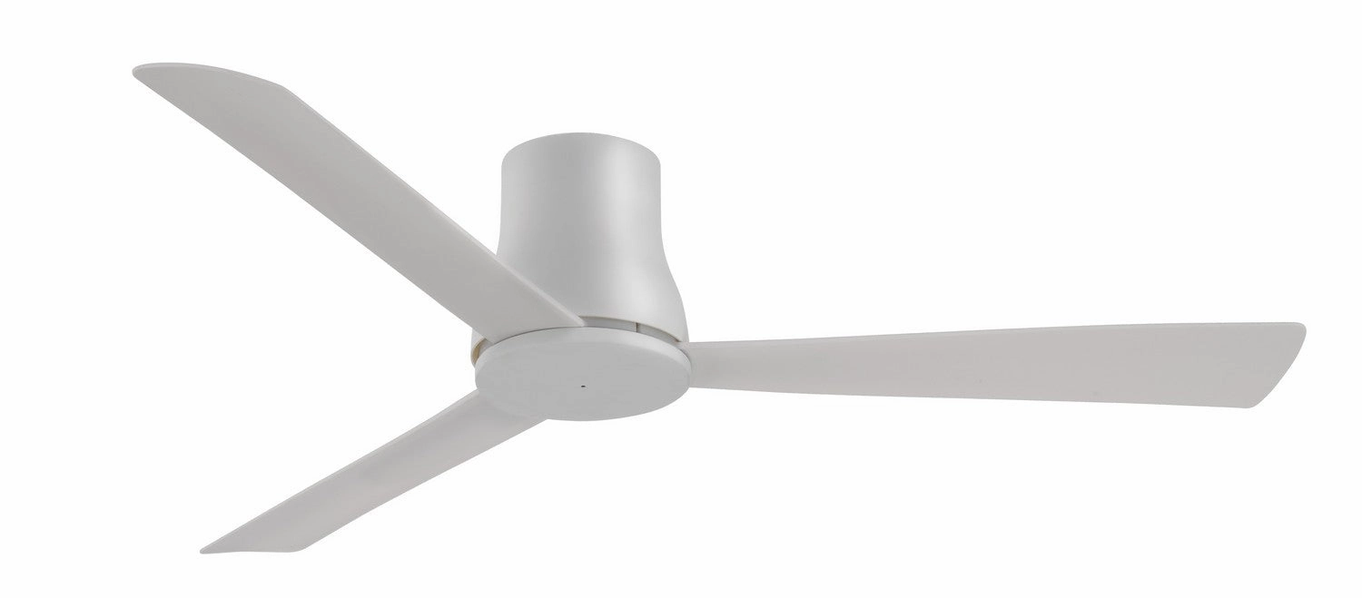 Simple Flush-52" 52"Ceiling Fan Grey outdoor exterior fans for patio cooling