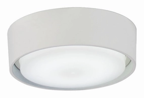 Simple LED Fan Light Kit Flat White durable fans for long-lasting performance