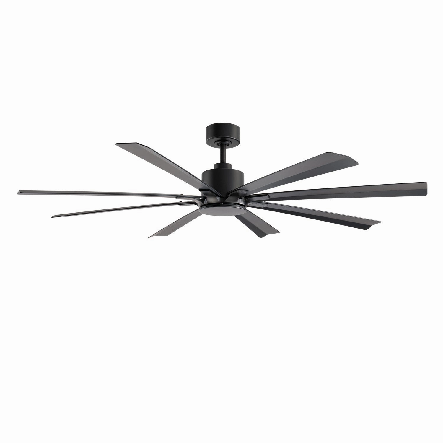 Size Matters 65"Ceiling Fan Matte Black outdoor exterior fans for patio cooling
