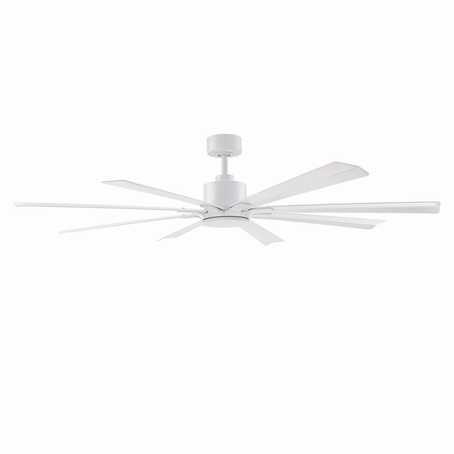 Size Matters 65"Ceiling Fan Matte White outdoor exterior fans for patio cooling