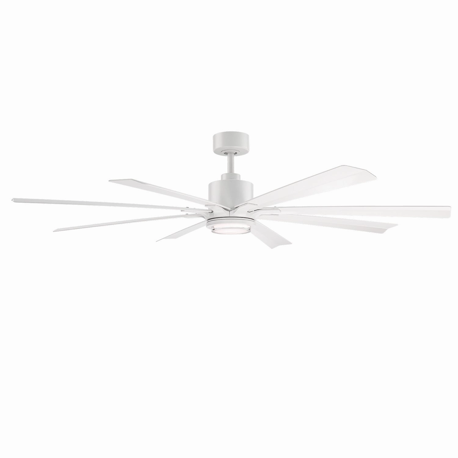 Size Matters 65"Ceiling Fan Matte White outdoor exterior fans for patio cooling