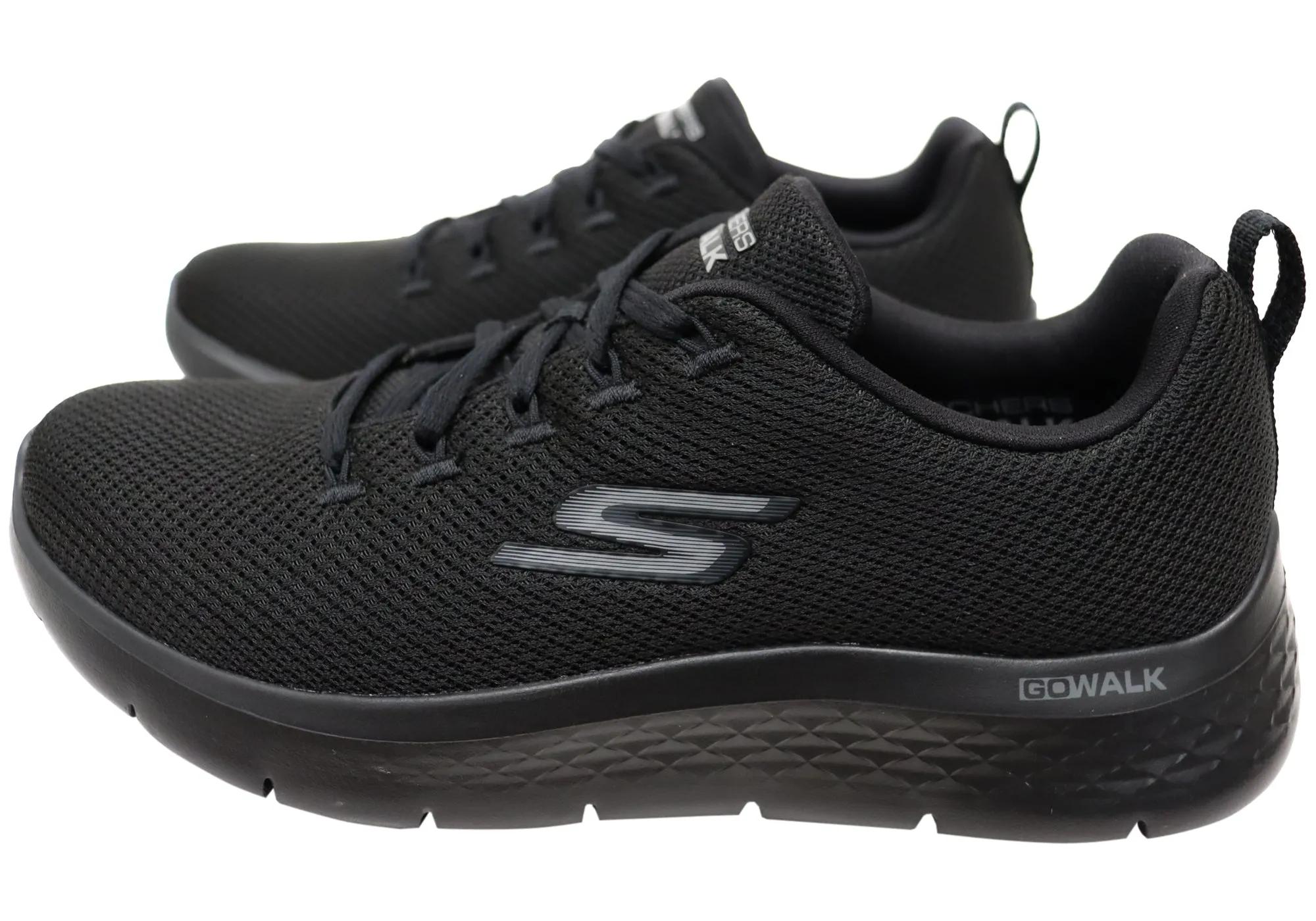 Skechers Mens GOwalk Flex Vespid Lace Up Shoes Skechers Shoes