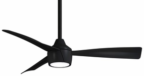 Skinnie 44" 44" Ceiling Fan Coal outdoor exterior fans for patio cooling