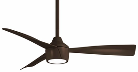 Skinnie 44" 44" Ceiling Fan Oil Rubbed Bronze best small fans for home and travel