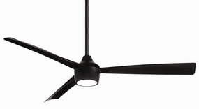 Skinnie 56"Ceiling Fan Coal weatherproof fans for outdoor environments