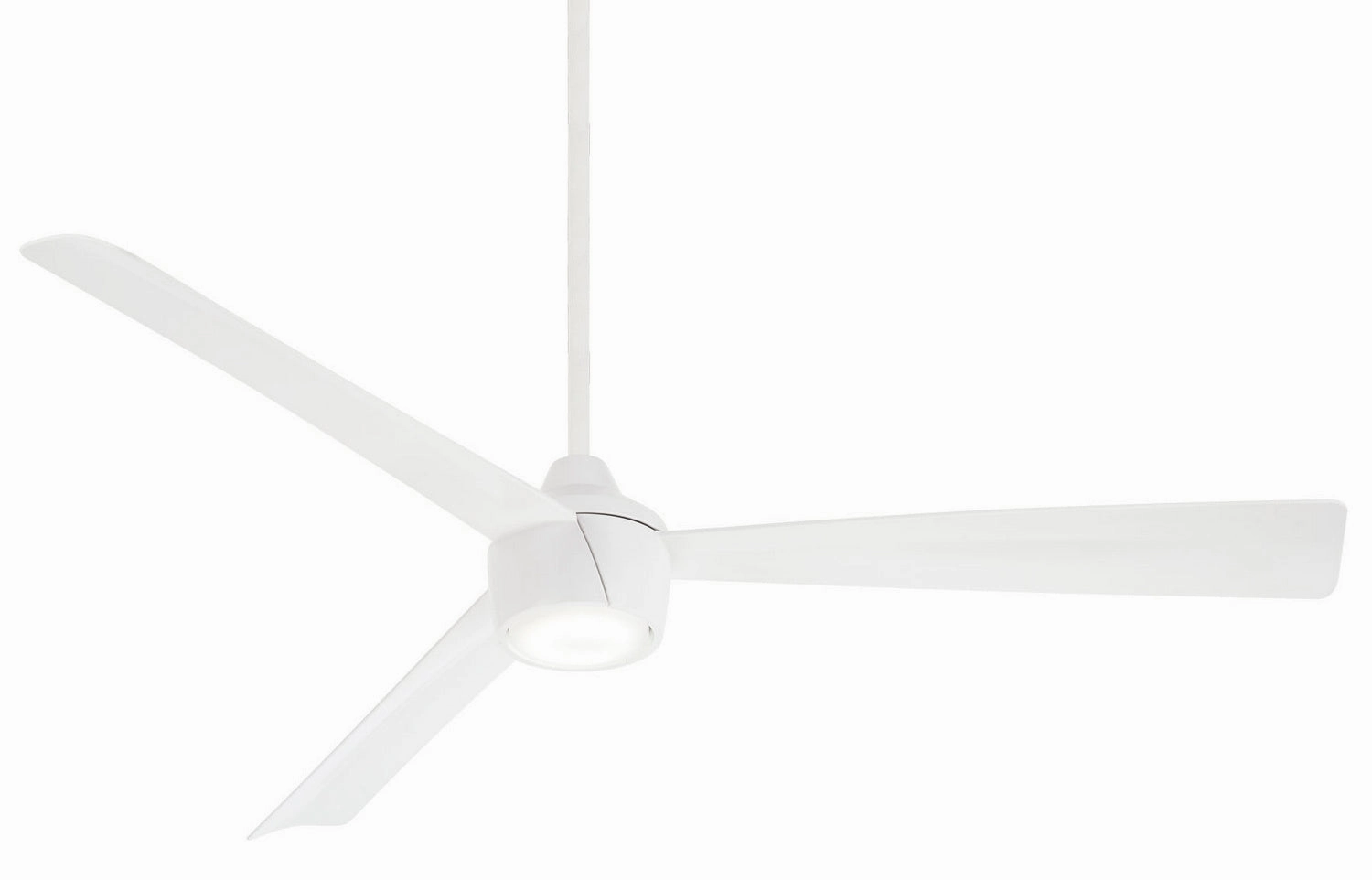 Skinnie 56"Ceiling Fan Flat White weatherproof fans for outdoor environments