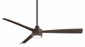 Skinnie 56"Ceiling Fan Oil Rubbed Bronze weatherproof fans for outdoor environments