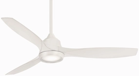 Skyhawk 60"Ceiling Fan Flat White oscillating electric fans for full room circulation