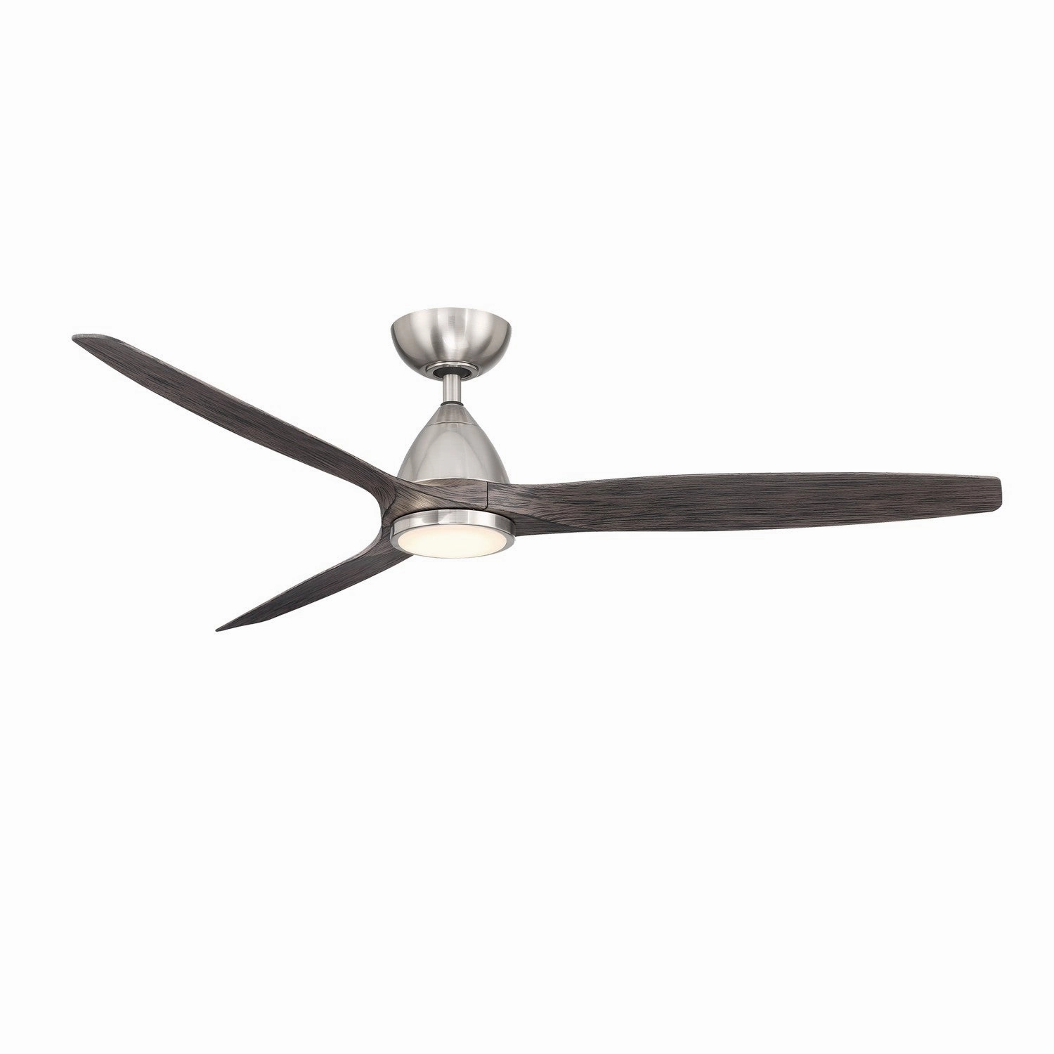 Skylark 62"Ceiling Fan Brushed Nickel/Ebony outdoor exterior fans for patio cooling